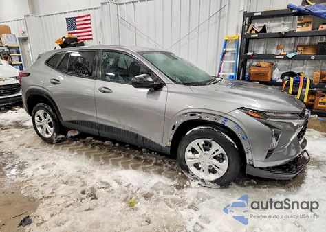 2024 Chevrolet Trax Ls из США, поврежденный, VIN KL77LFE20RC088284